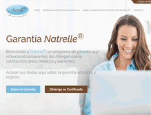 Tablet Screenshot of garantianatrelle.com